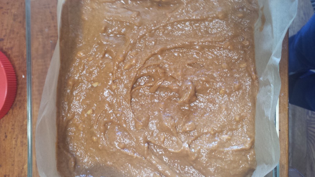 Scoop mixture into prepared dish