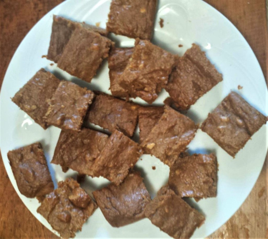 Enjoy pumpkin peanut butter squares